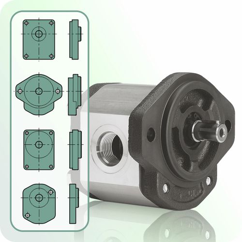 Motor hidráulico de engrenagem - GHM2 Series - jbj Techniques Limited