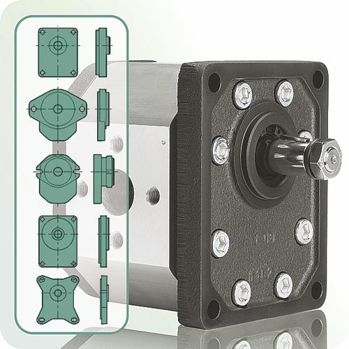 Motor hidráulico de engrenagem - GHM3 Series - jbj Techniques Limited