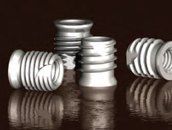 Inserto com rosca - Trisert-3® - TAPPEX - autorrosqueante / em latão / em aço inoxidável