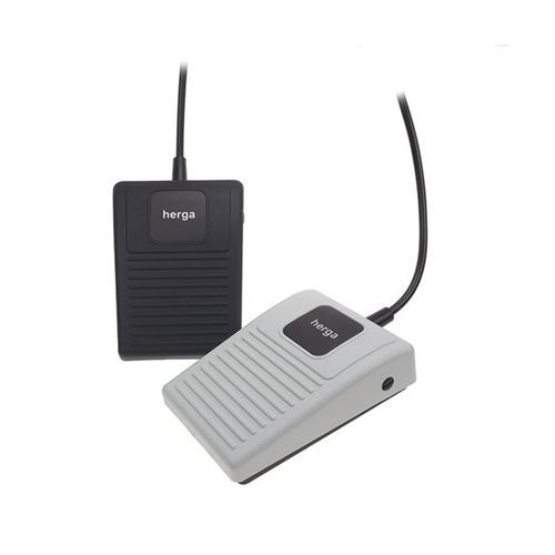 Interruptor de pedal de controle - 6210-VO - HERGA - elétrico / com potenciômetro / simples