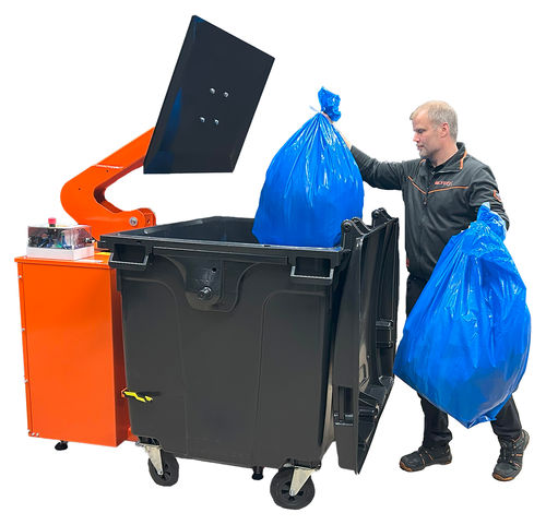 Compactador de resíduos compactador de lixo - FLEX 1100 - Orwak AB - mistos / estacionário / para lixeira