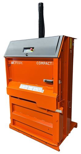 Prensa enfardadeira para papelão - COMPACT 3120 - Orwak AB - para plástico / de câmara vertical / com abertura frontal