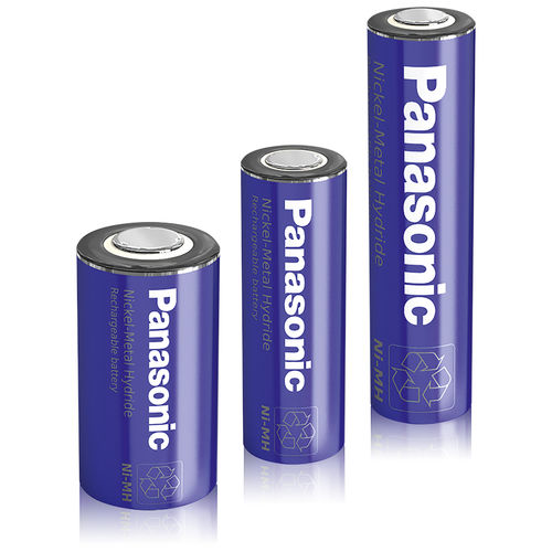 Bateria Ni-MH - BK series - Panasonic Industry Europe GmbH - tipo AA / tipo AAA / para aplicações médicas