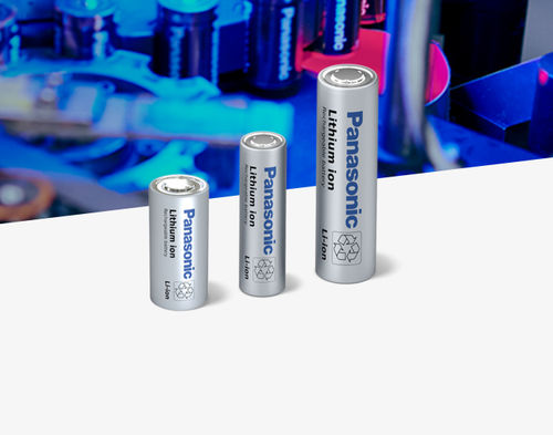 Bateria Li-ion - UR-18650ZM2 - Panasonic Industry Europe GmbH - redonda / 3 V / para veículo elétrico