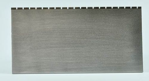 Faca linear para embalagens - LAME DE PERFORATION - MONGIN - para o setor alimentar / perfurada
