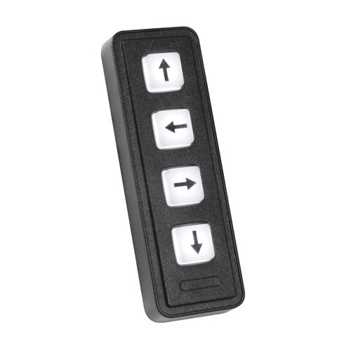 Teclado numérico 4 teclas - 7203-04CW20 - Storm Interface - embutido / em ouro / em polímero