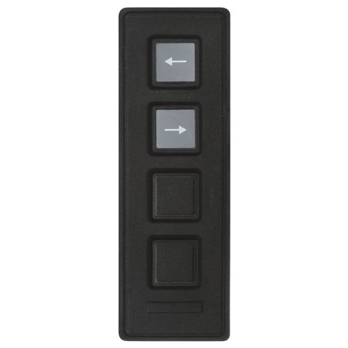 Teclado numérico 4 teclas - 7004020 - Storm Interface - embutido / em borracha de silicone