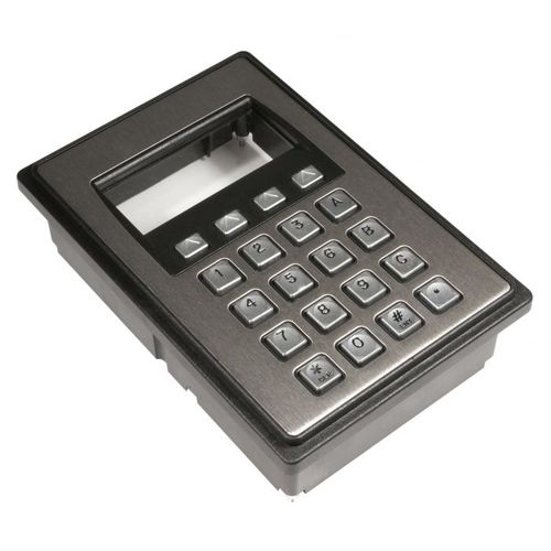 Teclado numérico 16 teclas - FT1K050 - Storm Interface - embutido / metálico / em aço inoxidável