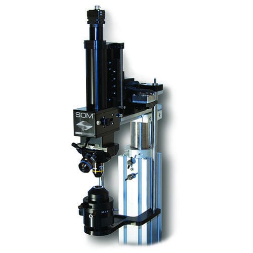 Microscópio com objetiva móvel - SOM® - SUTTER INSTRUMENT - óptico / de laboratório / vertical