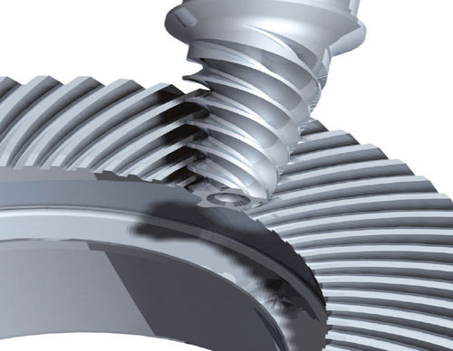 Engrenagem cônica - BevelGear - Nidec Graessner GmbH & Co. KG - hipoide / espiral / com cubo