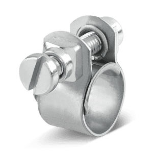 Abraçadeira para mangueira em aço inoxidável - NORMACLAMP® S  - NORMA GROUP - tipo T / de fita / robusta