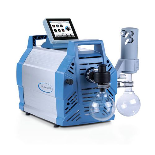 Bomba de vácuo de diafragma - PC 3010 NT VARIO select - VACUUBRAND - seca / 230 Vca / de quatro estágios