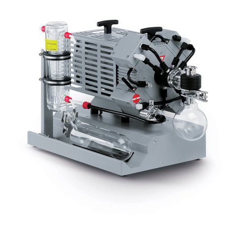 Bomba de vácuo de diafragma - MD 4C EX VARIO +AK+EK - VACUUBRAND - lubrificada / de simples estágio / para laboratório