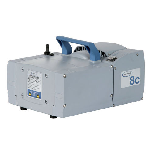 Bomba de vácuo de diafragma - ME 8C NT - VACUUBRAND - sem óleo / de simples estágio / para laboratório