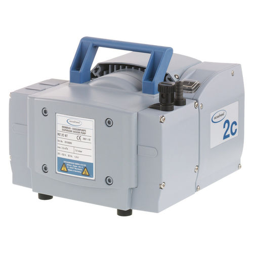 Bomba de vácuo de diafragma - MZ 2C NT - VACUUBRAND - sem óleo / 230 Vca / de dois estágios