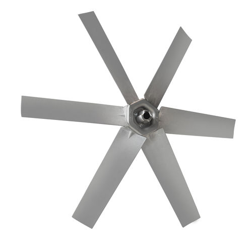 Ventilador axial - De-ALU - HW Ventilation - sem motor / em alumínio / de pás perfiladas