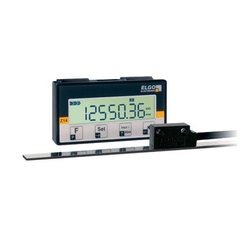 Indicador de posição - IZ14E - ELGO Electronic - com display LCD / para montagem em painel / com bateria