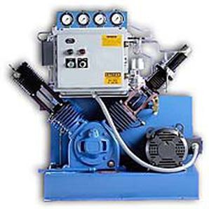 Compressor de deslocamento positivo - Oxywise, s.r.o. - para oxigênio / com motor elétrico / estacionário