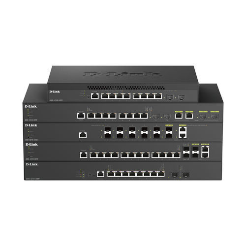 Switch de rede Gigabit Ethernet - DXS-1210 series - D-Link® - gerenciável / 8 portas / 12 portas