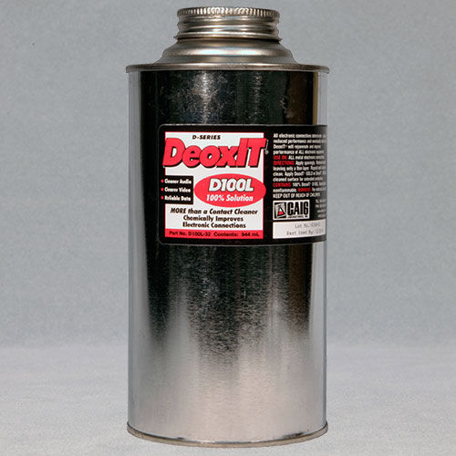 Decapante desoxidante - DeoxIT®, #D100L-32 - CAIG - para limpeza / para metais