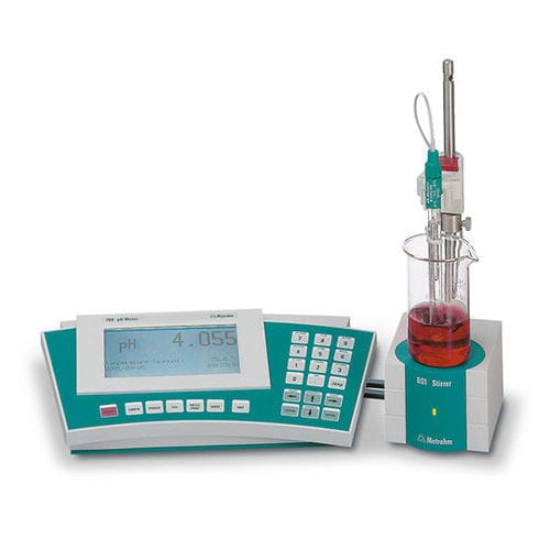 Medidor de pH de bancada - 780 pH Meter - Metrohm - de laboratório
