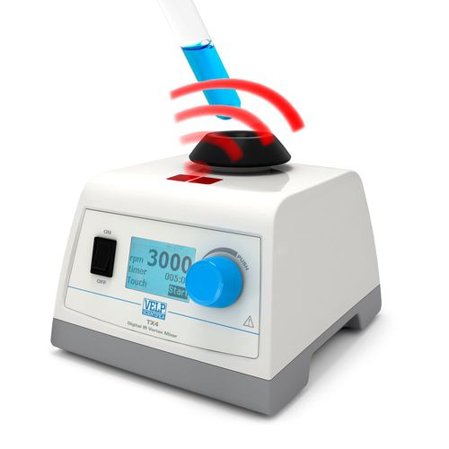 Agitador de laboratório Vórtex - TX4 - VELP - digital / de tubos de ensaio / de bancada
