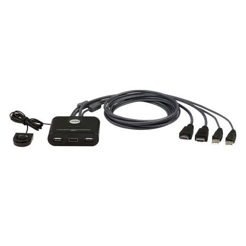 Chaveador KVM 2 portas - CS22HF - ATEN