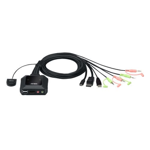 Chaveador KVM 2 portas - CS52DP - ATEN