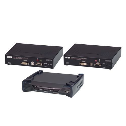 Extensor KVM - KE6920ATC - ATEN - de rede / USB / DVI