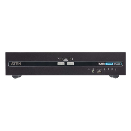 Chaveador KVM para montagem em rack - CS1142D4C - ATEN - 2 portas