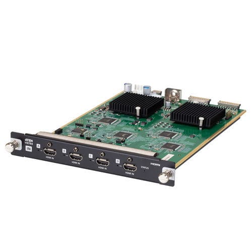 Placa de entrada digital - VW784 - ATEN - HDMI / multicanal / de parede
