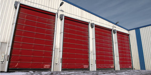 Porta de enrolar - VL 5000 Enduro - NERGECO - para ambiente externo / rápida / de segurança