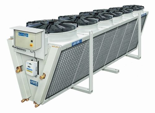 Condensador ventilado - 49 - 1 000 kW | XDHV - LU-VE S.p.A. - em V / aluminizado