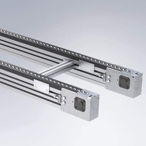 Transportador de corrente - SRF-P 2010 - Maschinenbau Kitz GmbH - horizontal / de acumulação / de transferência