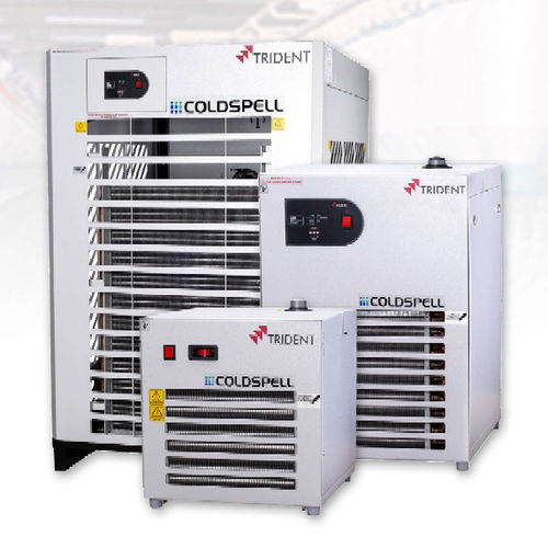 Secador de ar comprimido por refrigeração - COLDSPELL - Trident Pneumatics Pvt Ltd - de simples estágio / refrigerado a ar