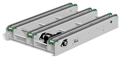 Transportador de corrente - Soco System - horizontal / de transporte / de paletes