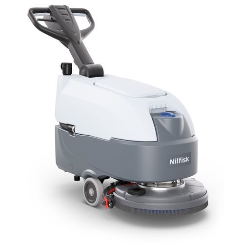 Lavadora automática de piso para operador a pé - SC370 43B - Nilfisk - a bateria / compacta