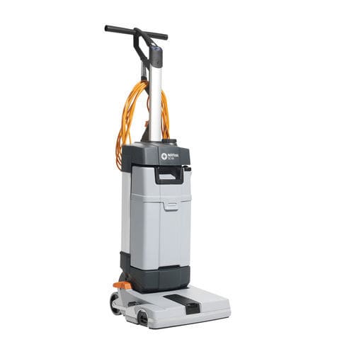 Lavadora automática de piso para operador a pé - SC100 E series - Nilfisk - a bateria / compacta