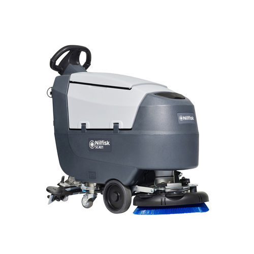 Lavadora automática de piso para operador a pé - SC401 43 B series - Nilfisk - a bateria / compacta