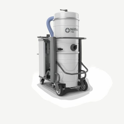 Aspirador industrial - T40 L100 series - Nilfisk - para matérias secas / para matérias úmidas / de líquidos