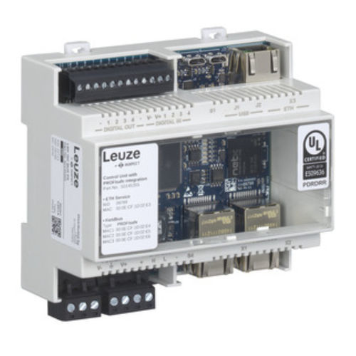 Módulo relé de comutação - LBK ISC BUS PS - Leuze - para montar em trilho DIN / USB