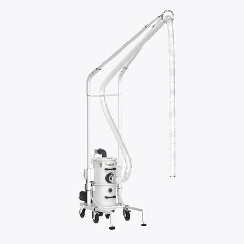 Aspirador industrial - iV1 FLAT TABLE - iVision Vacuum - de cavacos / trifásico / pneumático