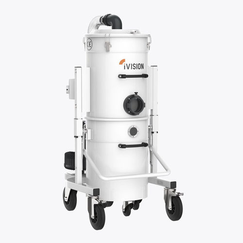 Aspirador industrial - iV2 CLEAN - iVision Vacuum - para matérias secas / para matérias úmidas / trifásico