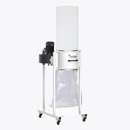 Aspirador industrial - iV1 - iVision Vacuum - de cavacos / elétrico / com rodas