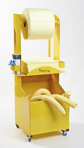 Dispensador para absorvente industrial - FL-41-105 - Fosse Liquitrol - móvel