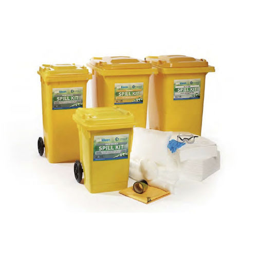 Lixeira em material plástico - SK series - Fosse Liquitrol - para resíduos líquidos / com tampa / com 2 rodas