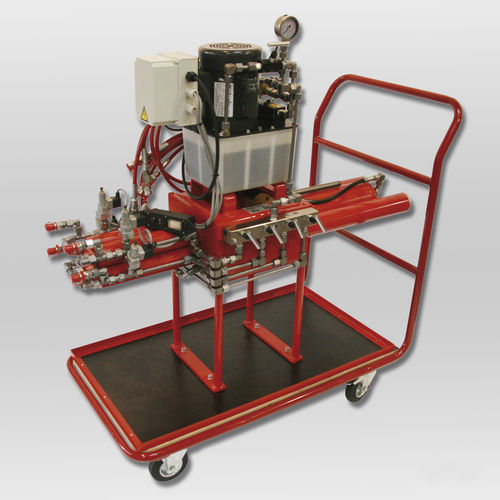 Unidade hidráulica com motor elétrico - JD 40 E+ VS - JUNG Hebe- und Transporttechnik GmbH - para caixotes / de elevação / com rodas