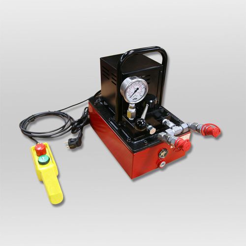 Bomba hidráulica elétrica - JPE 20/2 - JUNG Hebe- und Transporttechnik GmbH - de movimentação / com controle remoto / de dois estágios
