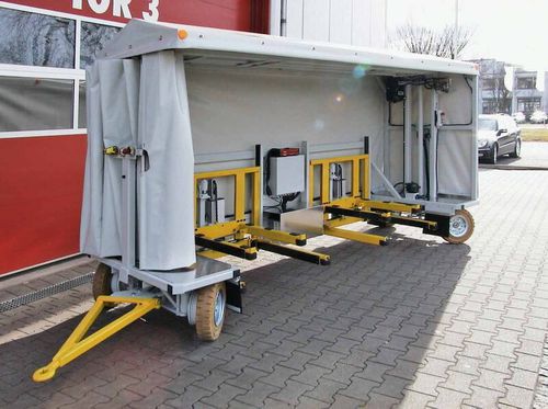 Carrinho motorizado - JDC - JUNG Hebe- und Transporttechnik GmbH - de transporte / pneumático