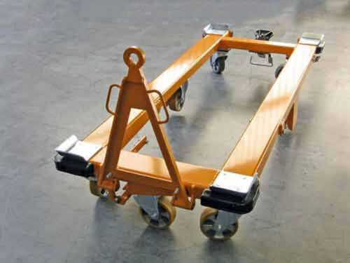 Carrinho em aço - JDC Gecko 2 XXL - JUNG Hebe- und Transporttechnik GmbH - com rodízios / automático